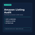 CalcCommerce Amazon Listing Audit service cover